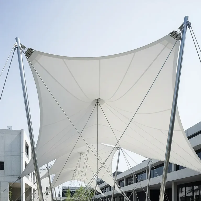 Jasa Konstruksi Membrane Tensile Area Bekasi | CV Sumber Kanopi