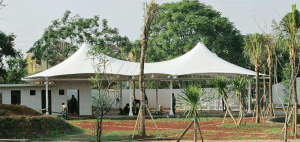 Kanopi Membrane untuk Café & Restoran