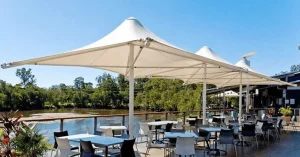 Kelebihan Menggunakan Kanopi Membrane pada Restourant/Coffe