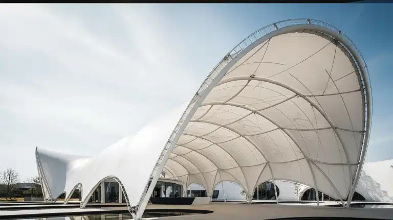 Arsitektur Kanopi Membrane | Desain Modern & Estetik