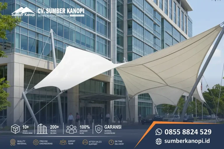 Fungsi Tenda Membrane dalam Arsitektur Modern