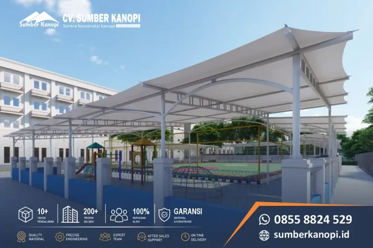 Prinsip desain struktur atap membrane